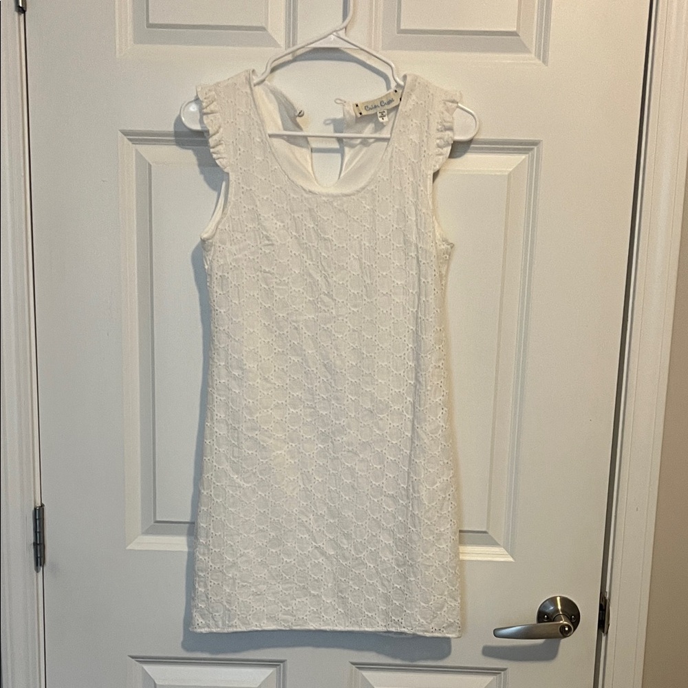 Pretty White Lace Dress could be great for graduation